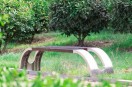 園林景觀公園坐凳