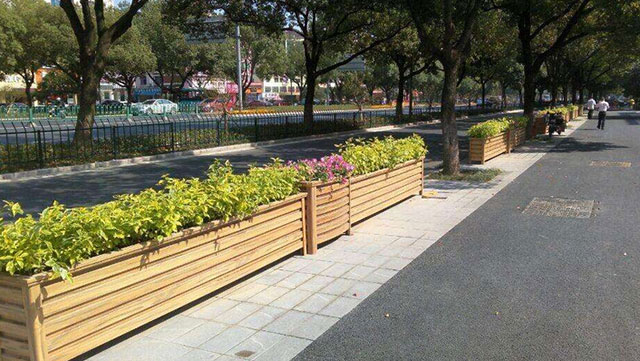 戶外公路組合花箱