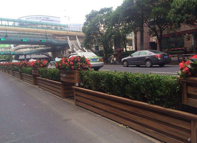 公共街道景觀花箱