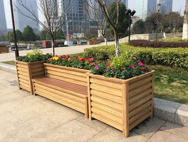 城市廣場景觀花箱
